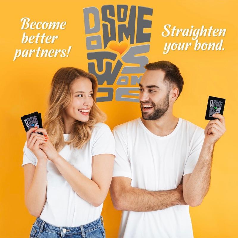 Do Some Twosome - COUPLES GAME  - helps couples get to know each other in a meaningful way and have fun date night ideas.