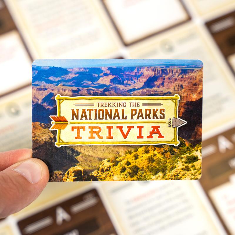 Trekking The National Parks: Trivia Card Game