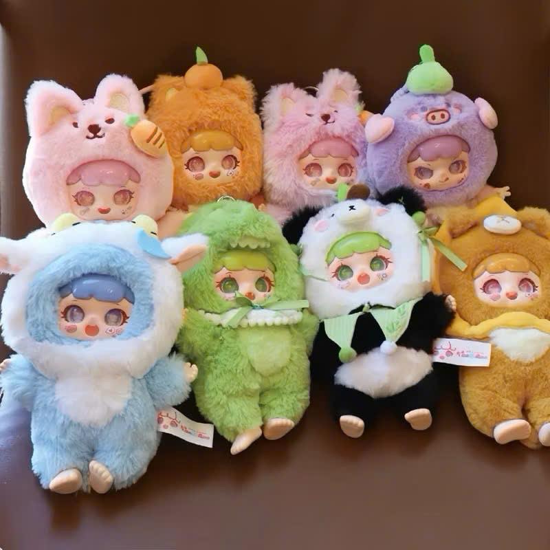 [Fullbox] Collection of cute BLind box baby three, kim mon, manchao, animal collection